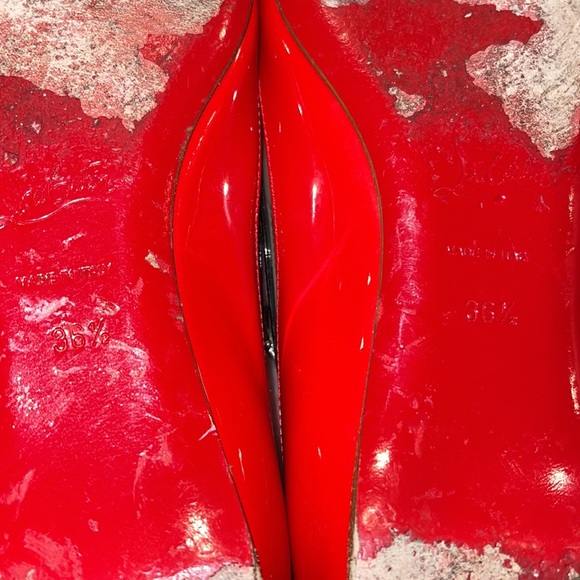 Christian Louboutin Pointed Toe Flats - Picture 6 of 7